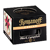 Romanoff Caviar Black Lumpfish Left Picture